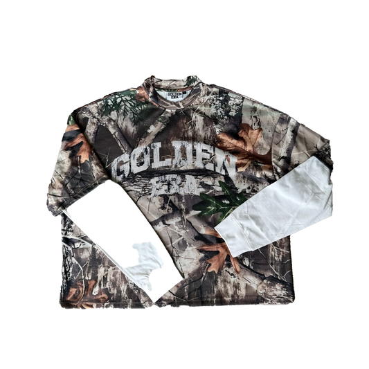 Camo Double Layer Long Sleeve